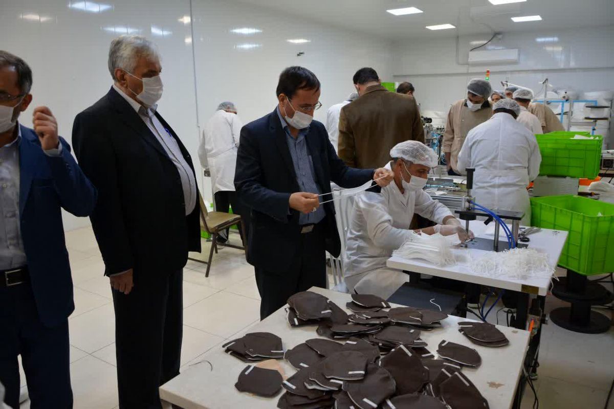 اصفهان در زمینه تولید ماسک به خودکفایی کامل رسیده است
