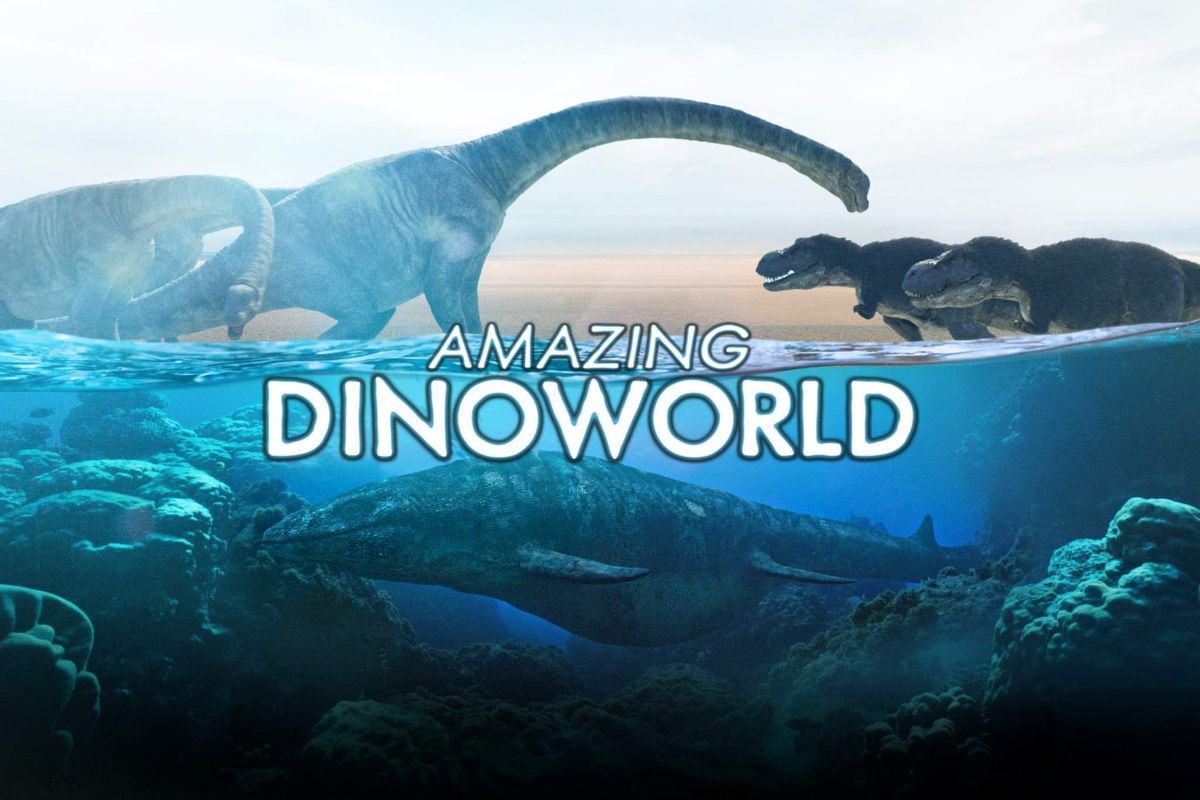 «دنیای شگفت انگیز دایناسورها» روی آنتن