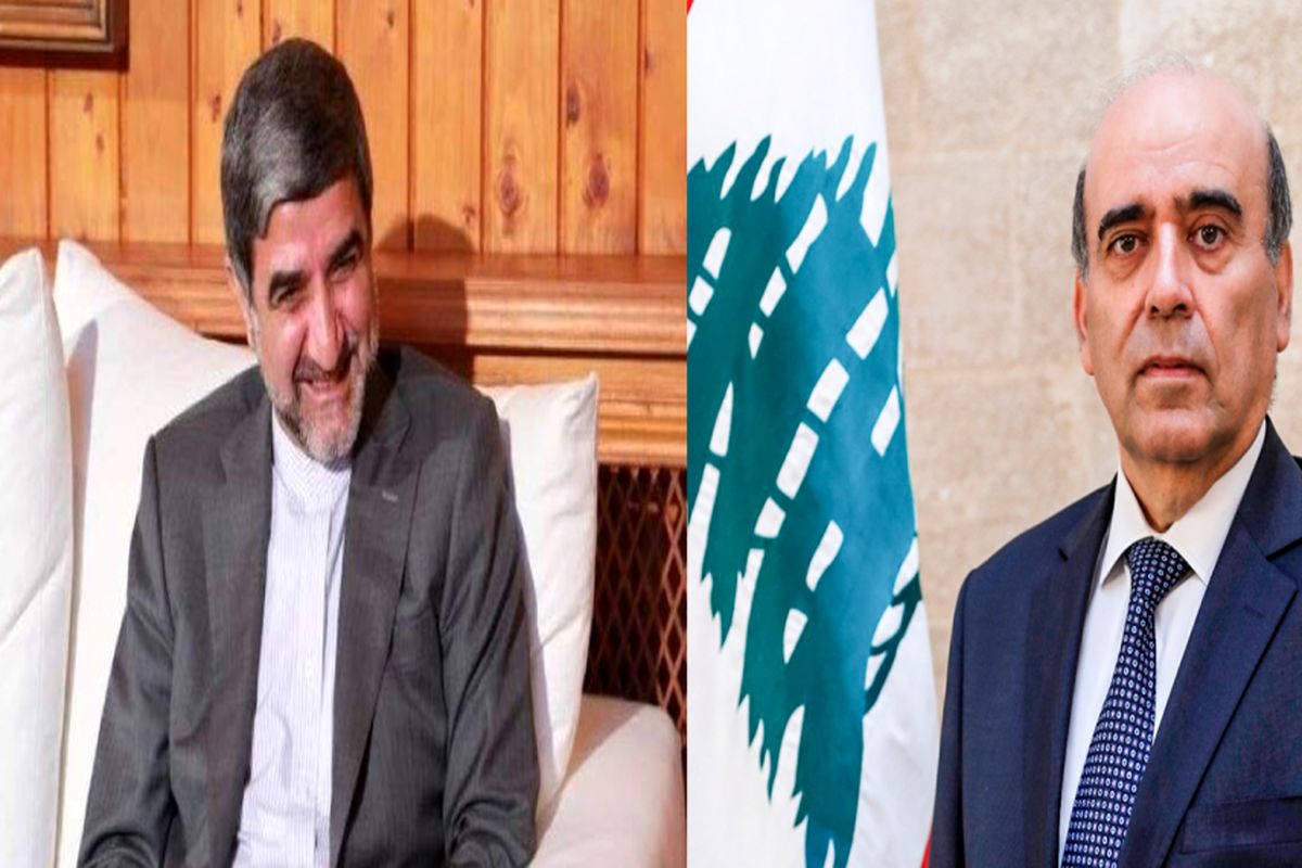 سفیر ایران با وزیر خارجه لبنان دیدار کرد