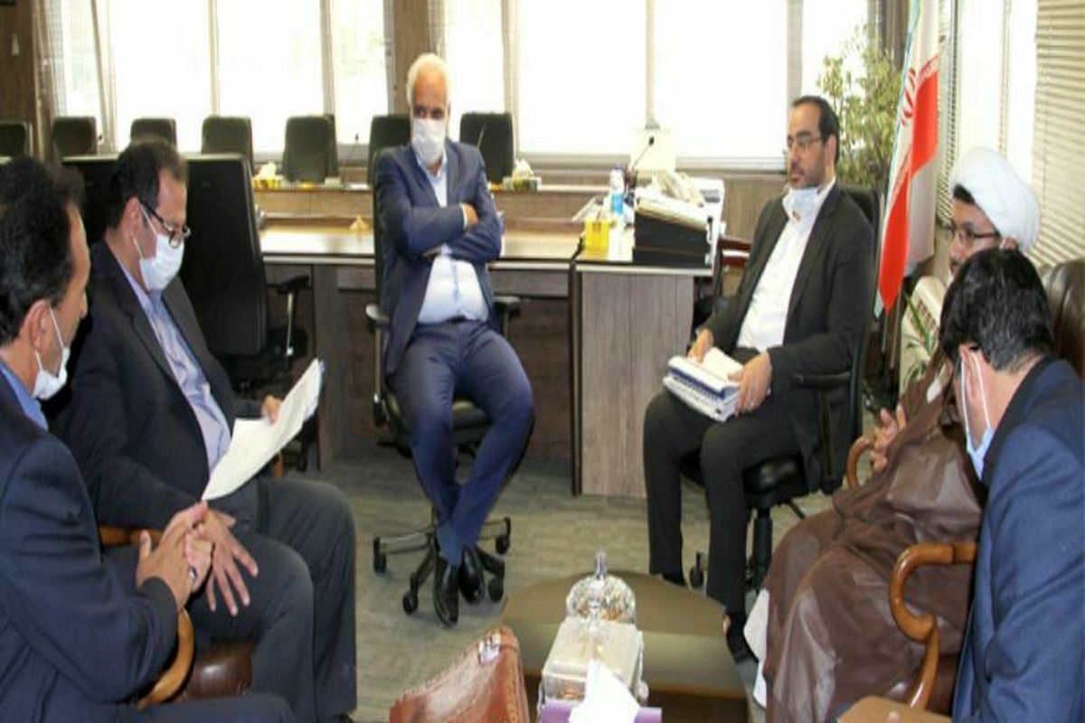 دیدار نماینده مردم زنجان در مجلس شورای اسلامی با مدیرعامل شرکت توسعه و نگهداری اماکن ورزشی