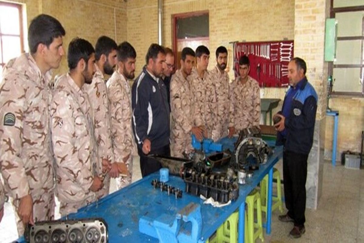 مهارت‌افزایی سربازان تحت پوشش کمیته امداد بوشهر