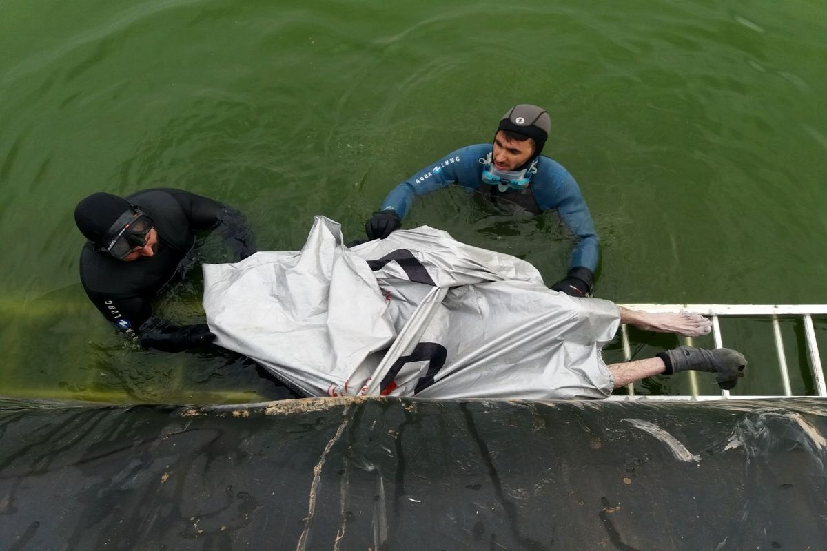 از آب گیری جسد شناور مرد ۳۵ ساله از رودخانه کارون اهواز