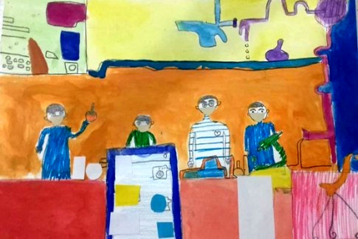 درخشش کودکان سیستان و بلوچستان در مسابقه بین المللی نقاشی