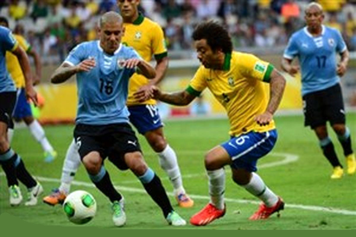 مسابقه "اروگوئه-برزیل" به جدول پخش رفت