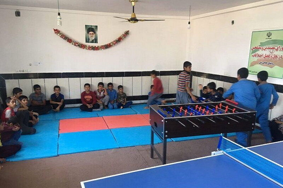 تجهیز ۳۶ خانه ورزش روستایی در کاشان