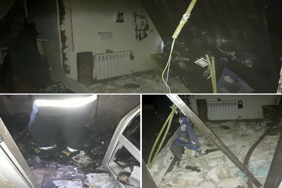 نشت و انفجار گاز ۴ شهروند را راهی بیمارستان کرد