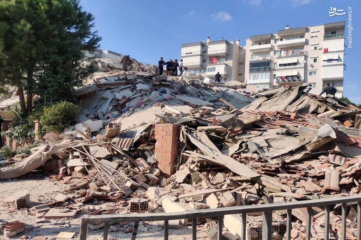 ‍ شدت زلزله ازمیر ترکیه و مدت آن/ ببینید!