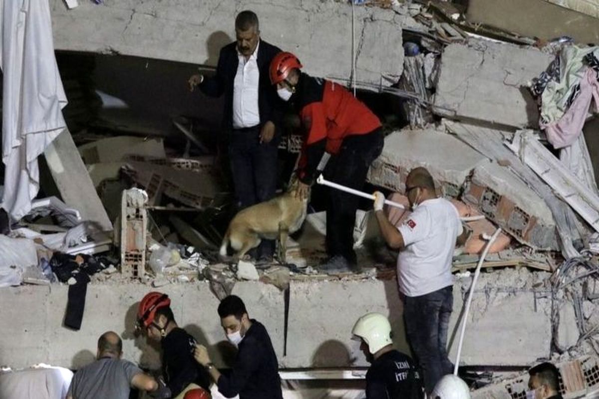 آخرین جزئیات از زمین‌لرزه مهیب ازمیر ترکیه