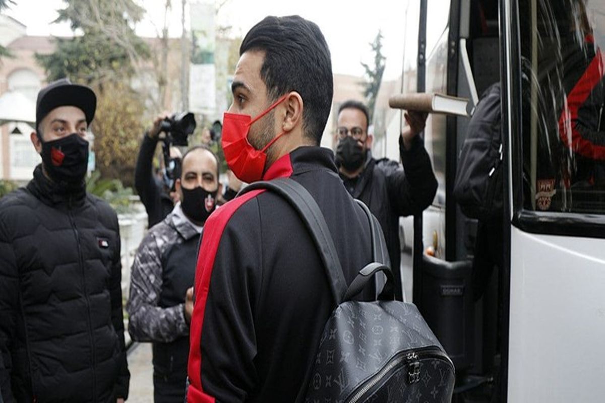 کاروان پرسپولیس در هتل مستقر شد