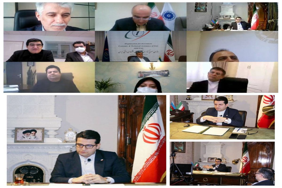 حضور سفیر ایران در آذربایجان در کنفرانسی اقتصادی-تجاری