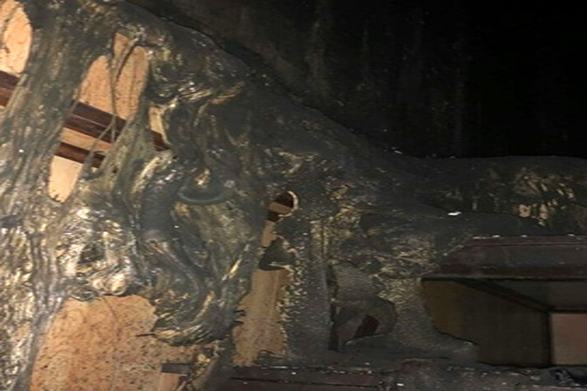تئاتر«هامون»  در آتش سوزی خسارت دید