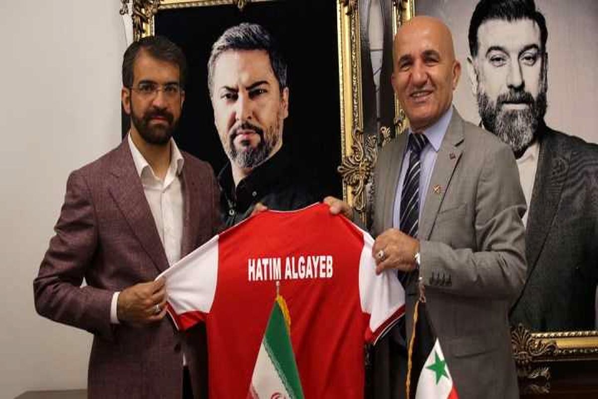 حضور رئیس فدراسیون فوتبال سوریه در باشگاه پرسپولیس