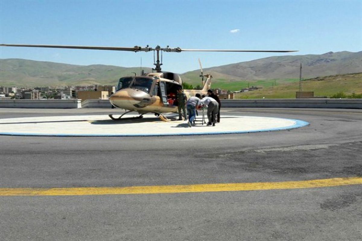۱۰۰ مصدوم به وسیله اورژانس هوایی به مراکز درمانی استان همدان منتقل شدند