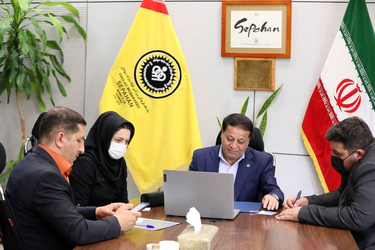 امضای همکاری بین سپاهان و زنیت روسیه