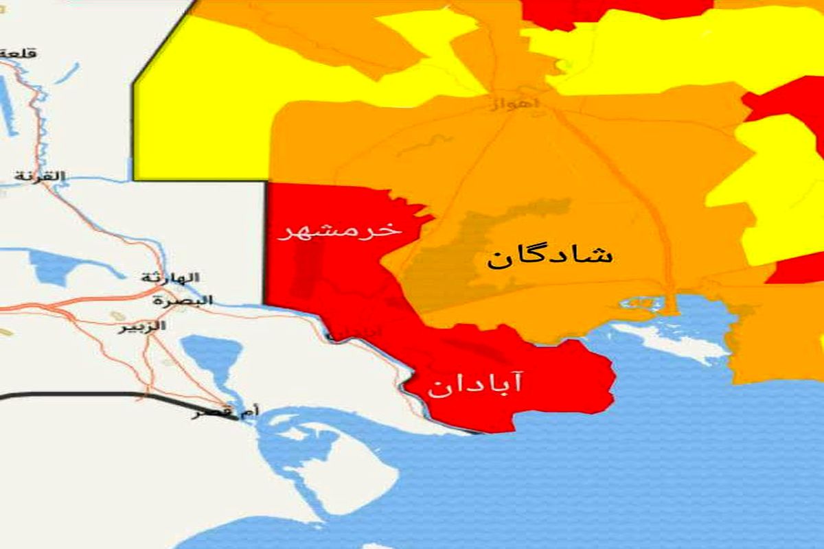 آخرین و جدیدترین آمار کرونایی جنوب غرب استان خوزستان تا ۲۰ فرودین ۱۴۰۰
