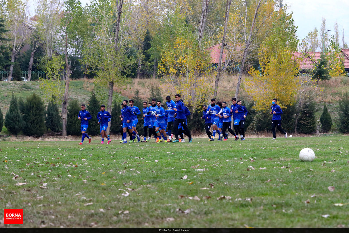 تعطیلی یک روزه تمرین استقلال