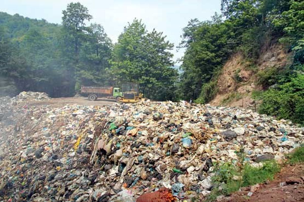 ۳۰ کوه زباله خطر بزرگ برای جنگل‌های هیرکانی