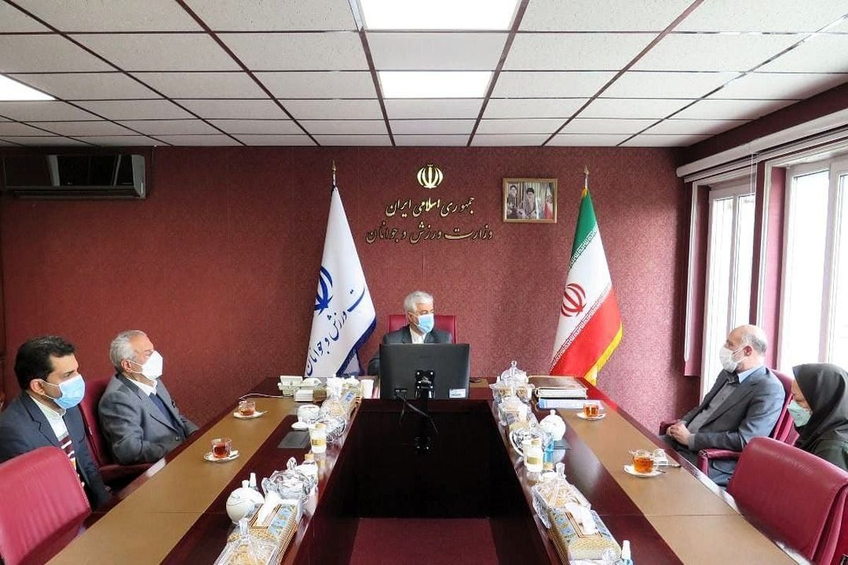 دیدار اعضای هیات مدیره تعاونی اعتبار کارکنان وزارت ورزش و جوانان با سجادی