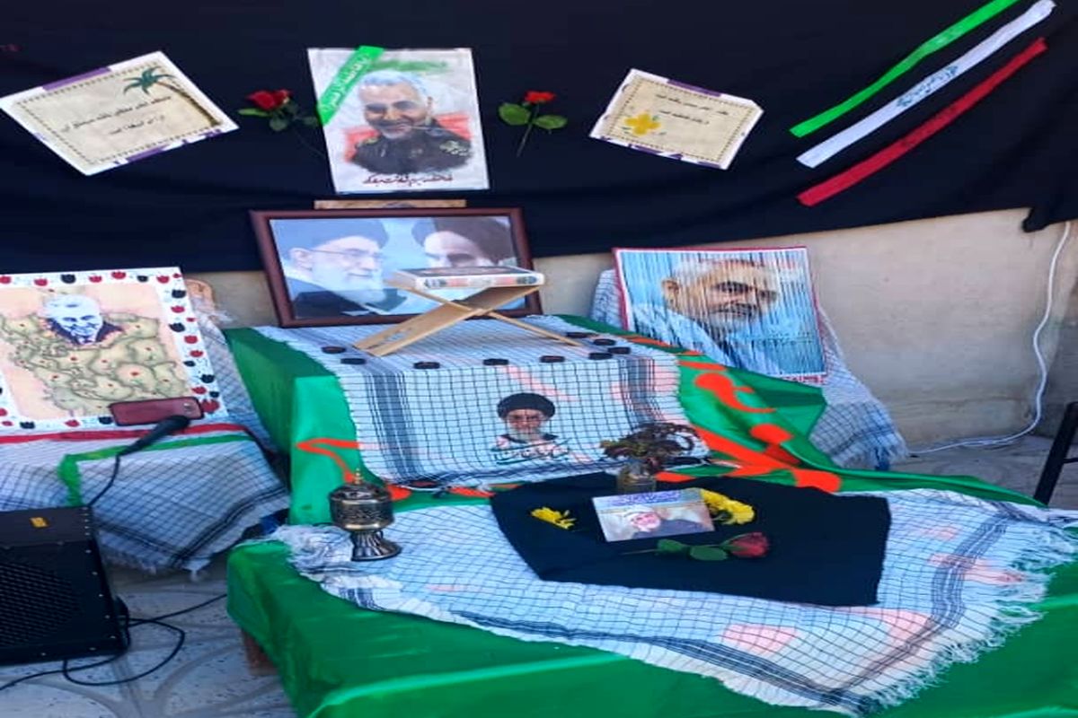 نشان ذوالفقار سردار سلیمانی اثر هنرمند صنایع‌ دستی یاسوجی رونمایی شد