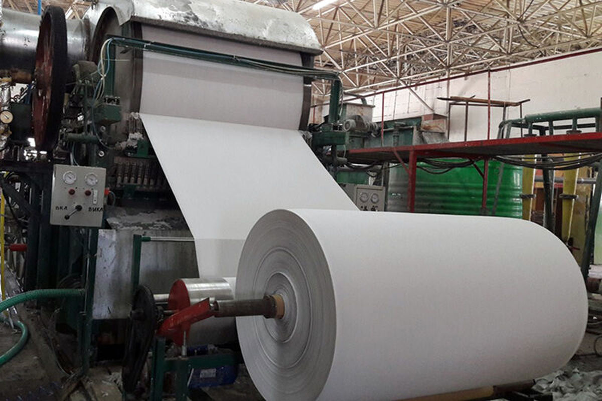 افزایش ۲۱ درصدی تولید کاغذ در مازندران