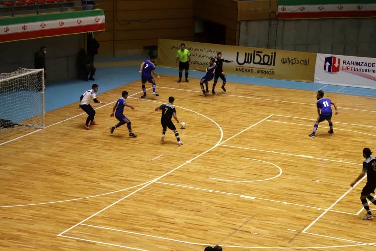 تیم فوتسال امیلی اردبیل در زمین خود به نتیجه تساوی دست پیدا کرد