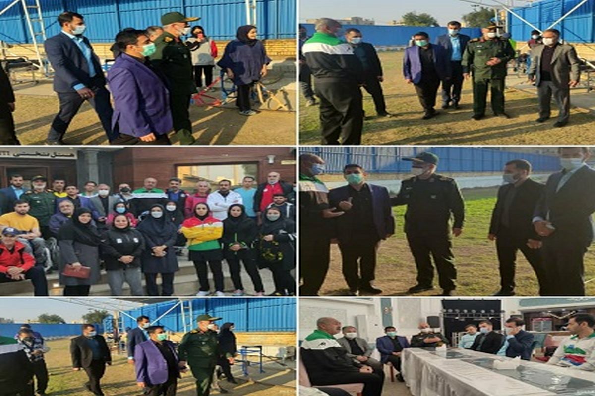 مدیرکل ورزش و جوانان خوزستان از اردوی تیم ملی پارا دوومیدانی دیدن کرد