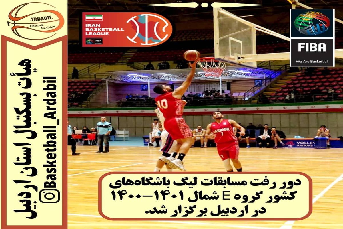 دور رفت مسابقات بسکتبال لیگ دسته یک باشگاه‌های کشورپایان یافت