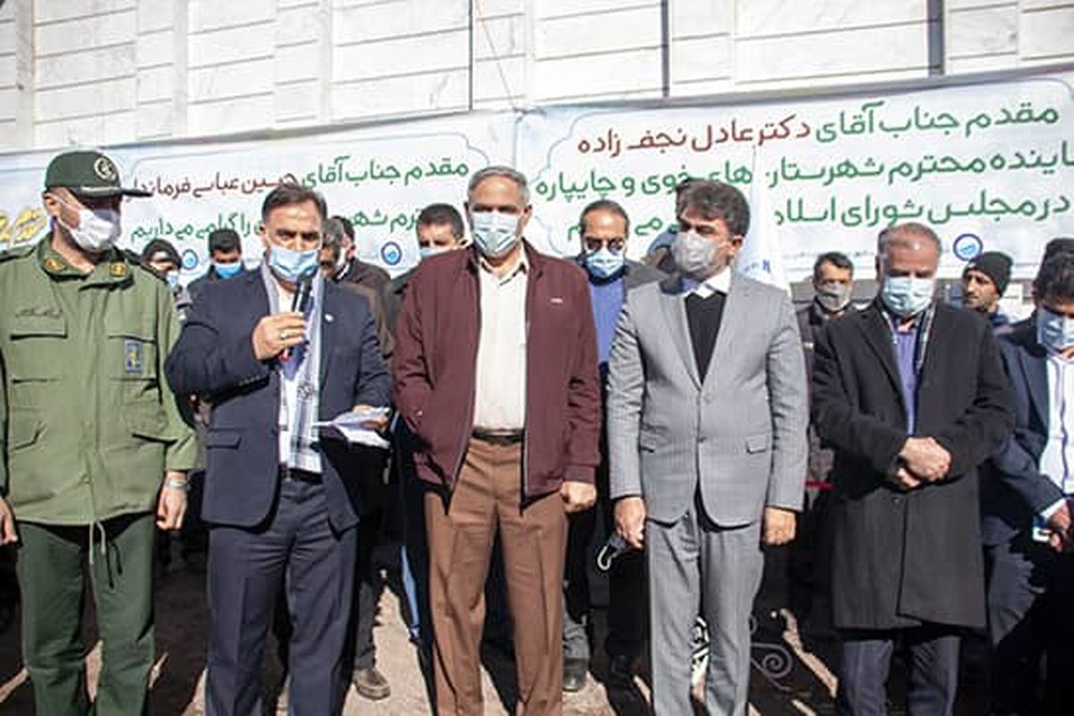افتتاح طرح تامین آب آشامیدنی روستای قزلجا شهرستان خوی