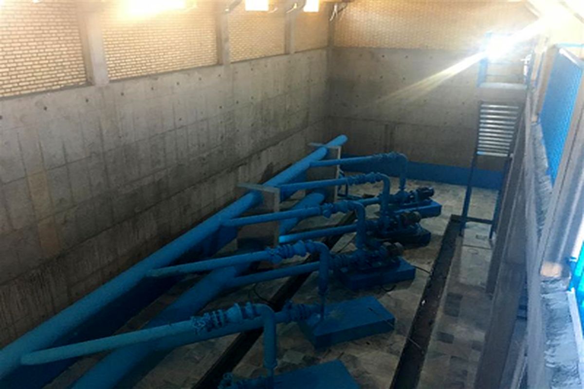 افتتاح مخزن ذخیره آب شرب ۵۰۰۰ متر مکعبی شهر صفادشت