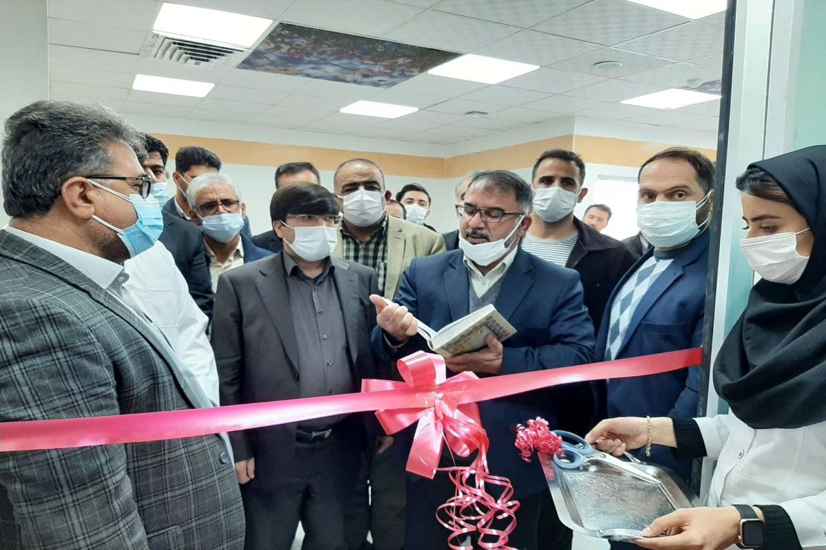 افتتاح دپارتمان زنان و زایمان بیمارستان شهید رحیمی خرم آباد به مناسبت دهه فجر