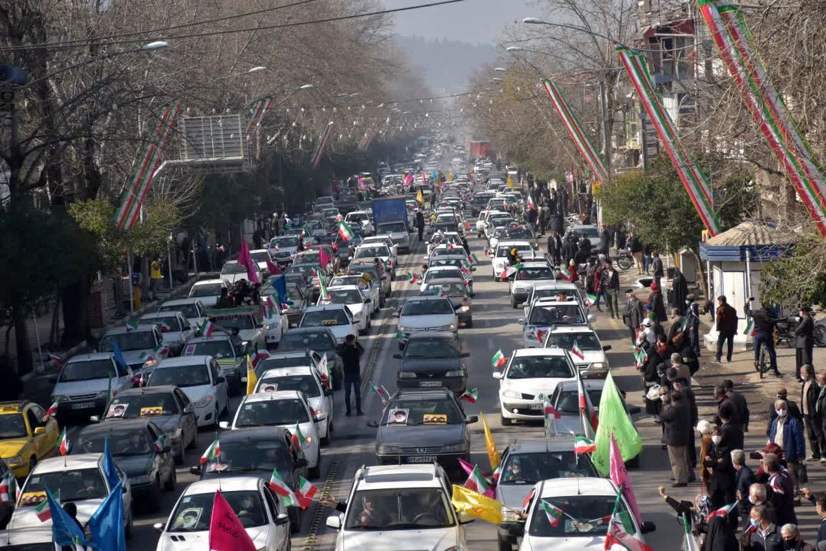 یوم الله ۲۲ بهمن با راهپیمایی خودرویی و موتوری در قزوین برگزار می شود