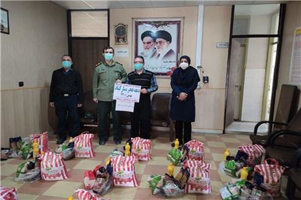 توزیع اقلام معیشتی به همت بسیج ورزشکاران تویسرکان