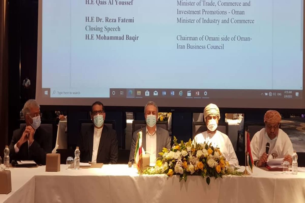 برگزاری نشست تجاری مشترک جمهوری اسلامی ایران و سلطنت عمان