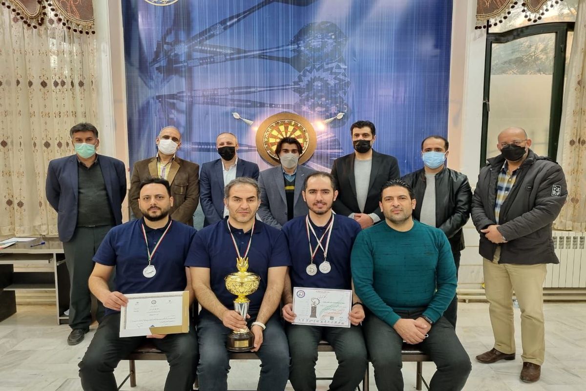 تیم دارت کارگری استان اردبیل نایب قهرمان شد