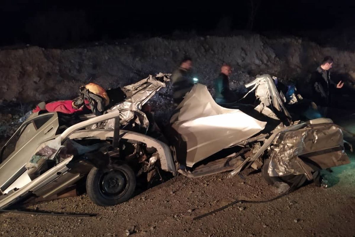 یک کشته و یک زخمی در تصادف جاده یاسوج- اصفهان