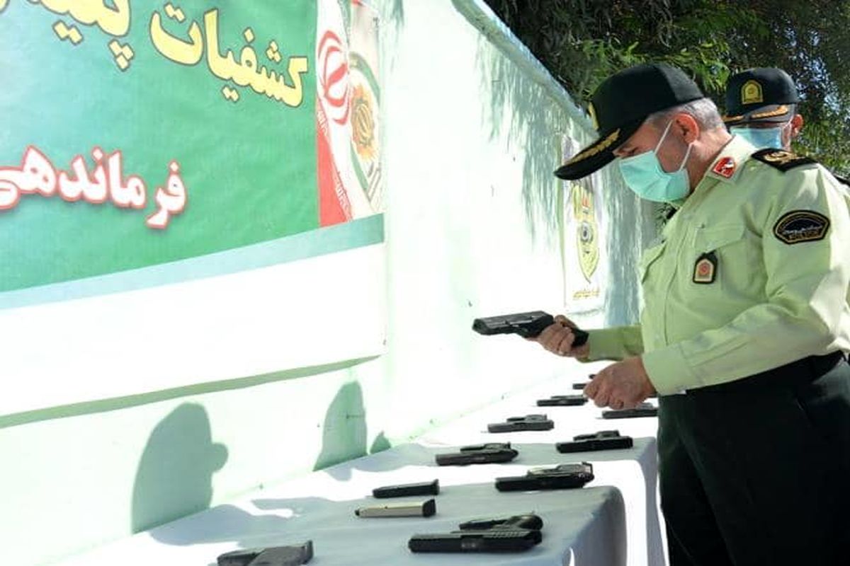 کشف ۱۲۹ قبضه انواع سلاح غیر مجاز در خوزستان