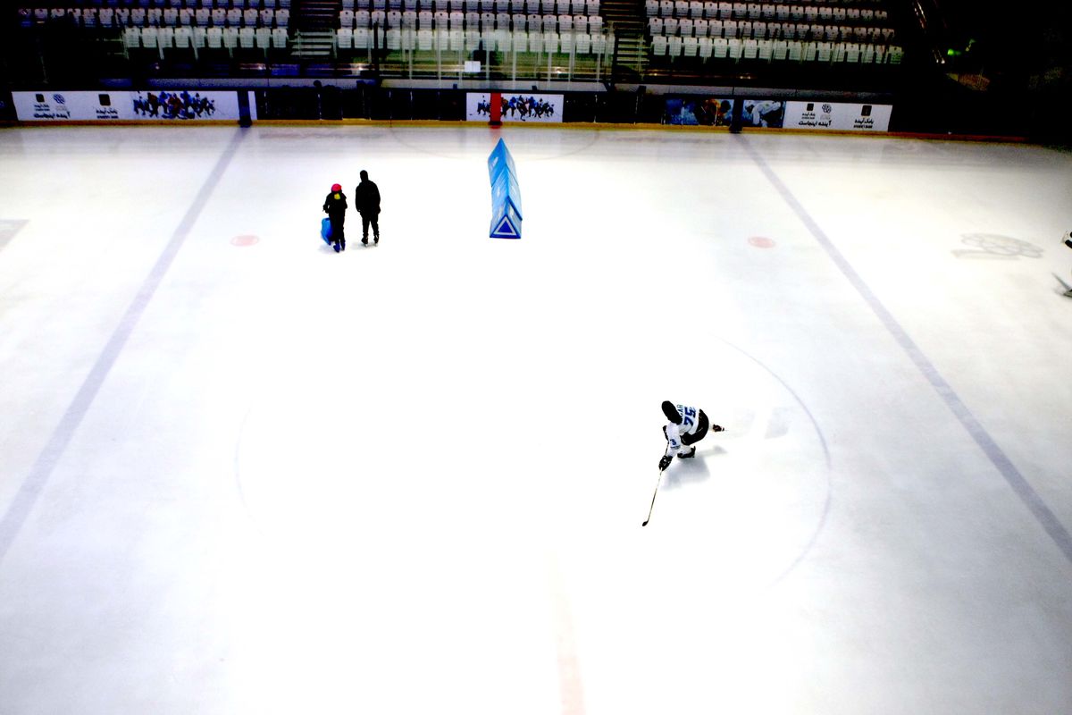 برگزاری کمپ انتخابی تیم ملی هاکی روی یخ زیر نظر مربیان روس