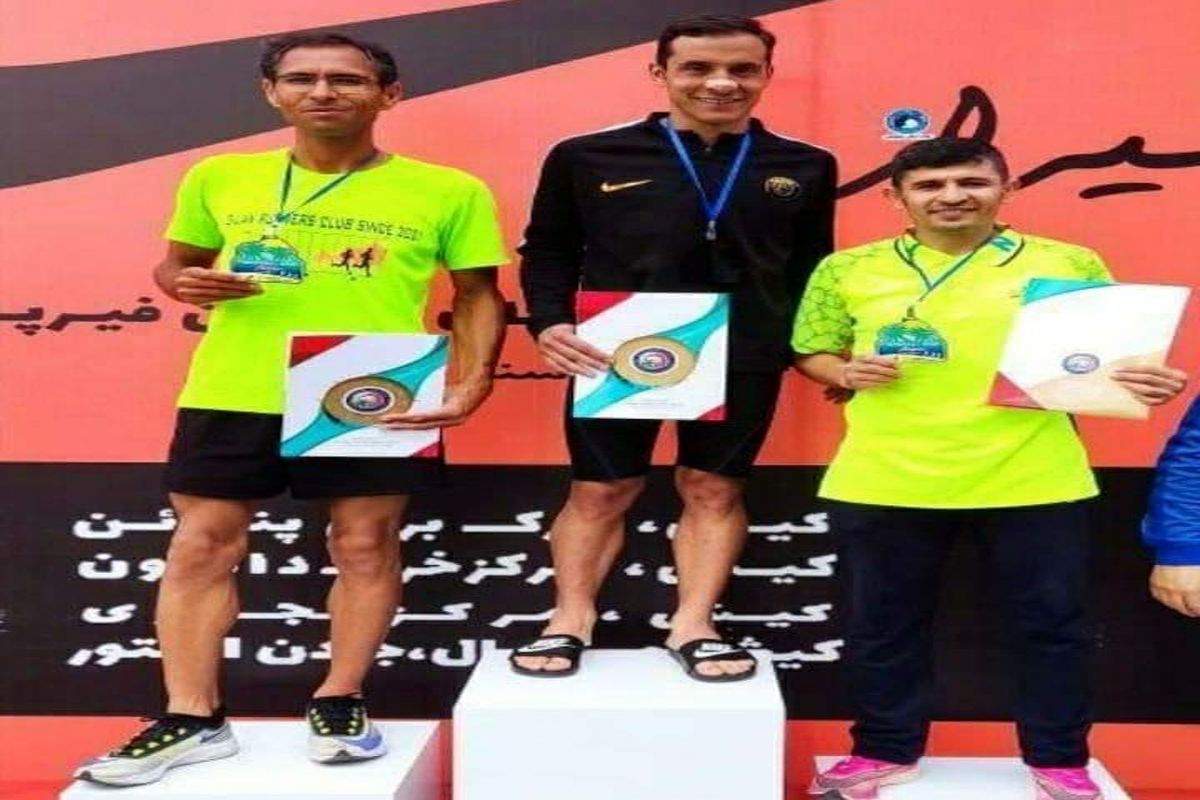صداقت از اردبیل در مسابقات دوی ماراتن به مقام سوم دست پیدا کرد