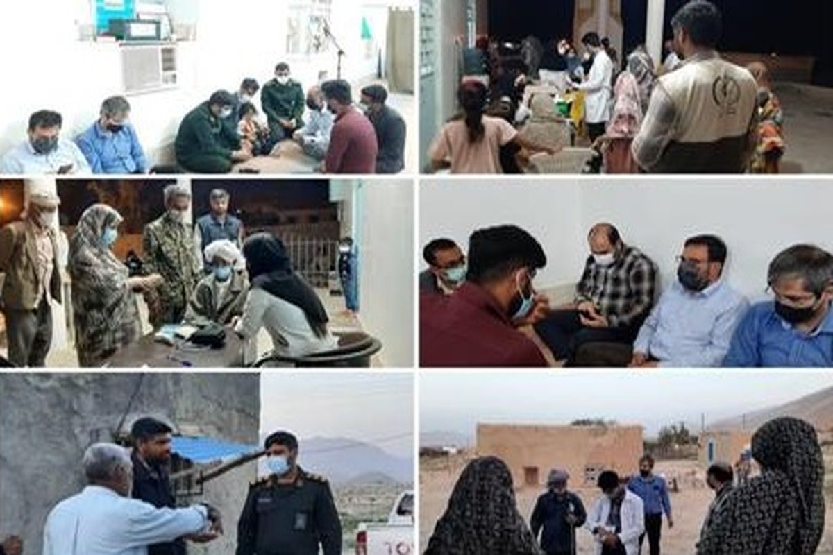 خدمات جهادی در منطقه محروم پشتکوه شهرستان بندرخمیر