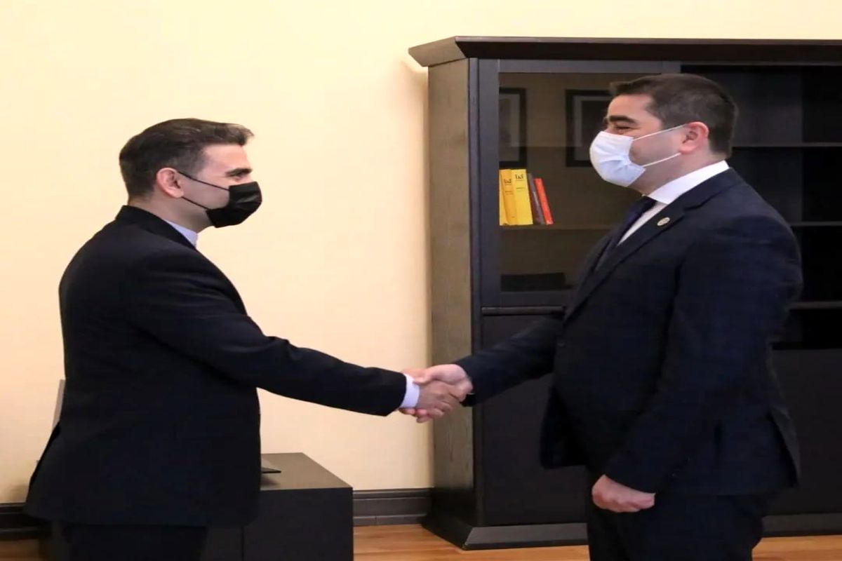 ملاقات کاردار سفارت جمهوری اسلامی ایران با رئیس پارلمان گرجستان