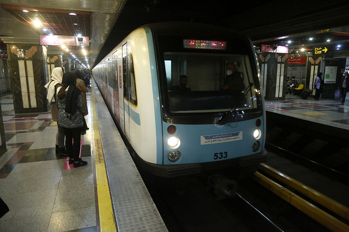ساعت فعالیت مترو در روزهای پایانی سال افزایش یافت
