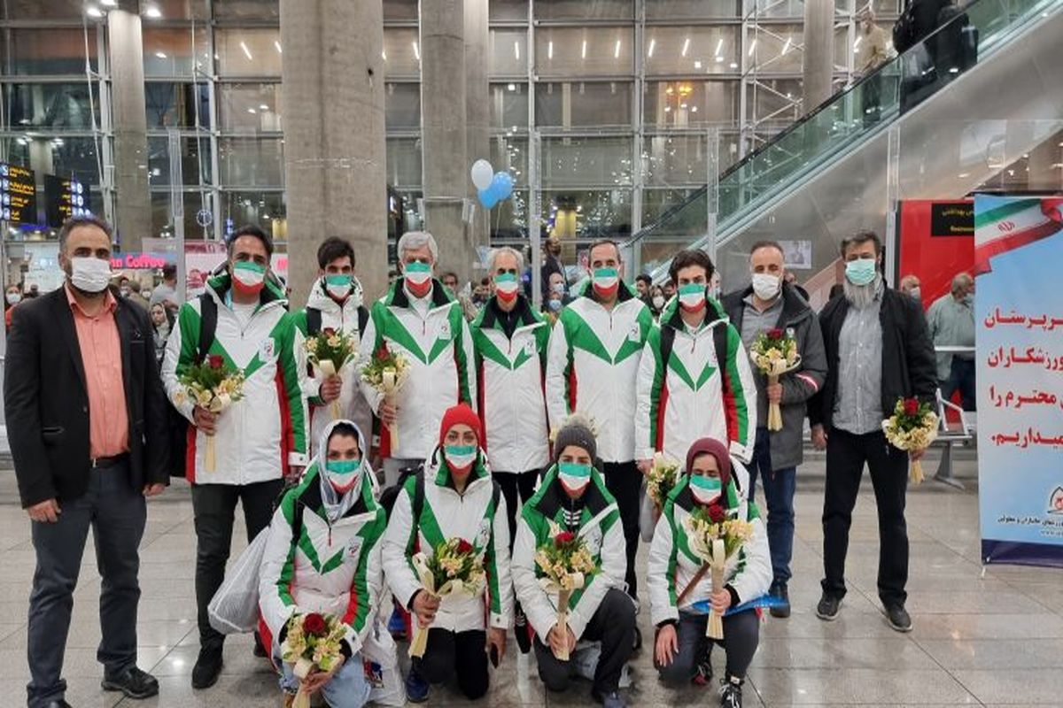 بازگشت تیم ملی اسکی جانبازان و معلولین از رقابت‌های پارالمپیک زمستانی