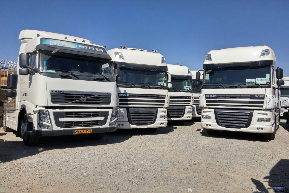ردیابی ۶ کامیون با راننده ایرانی در خاک اوکراین