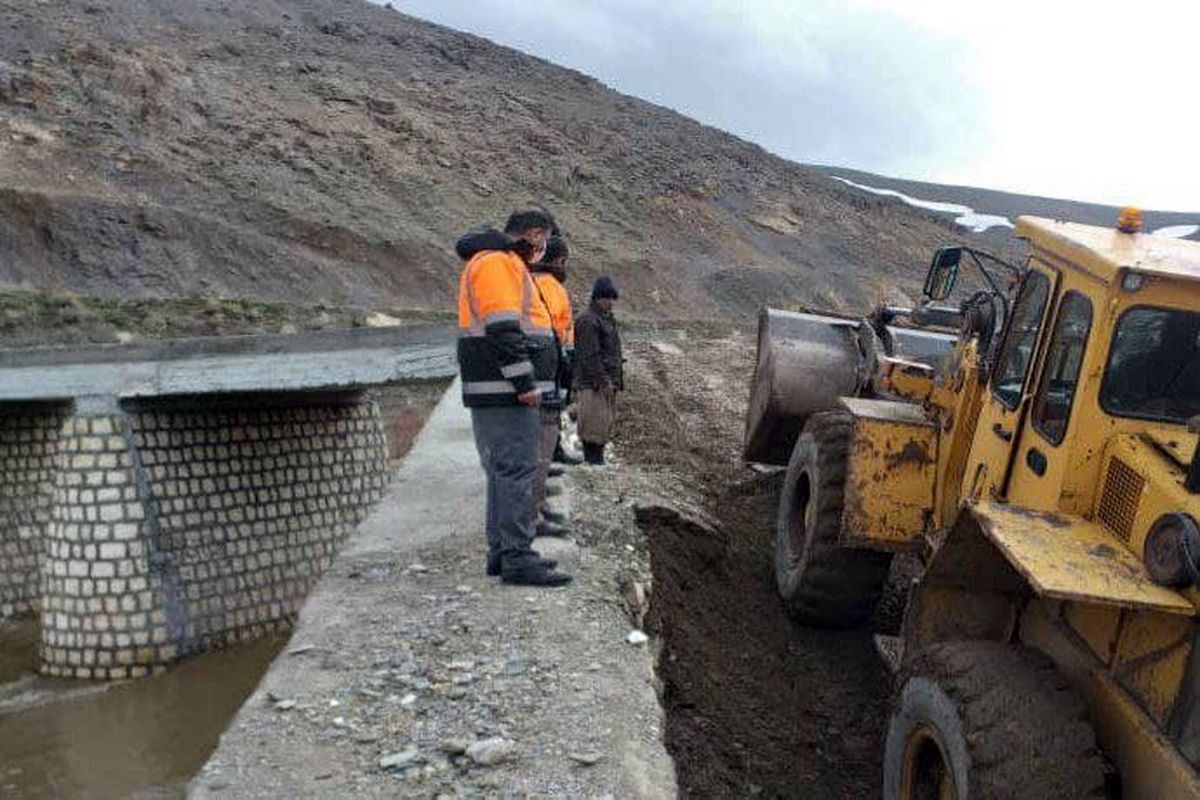 پیشرفت فیزیکی بالای ۸۰ درصدی عملیات ساخت پل روستای داش تیمور شهرستان مهاباد