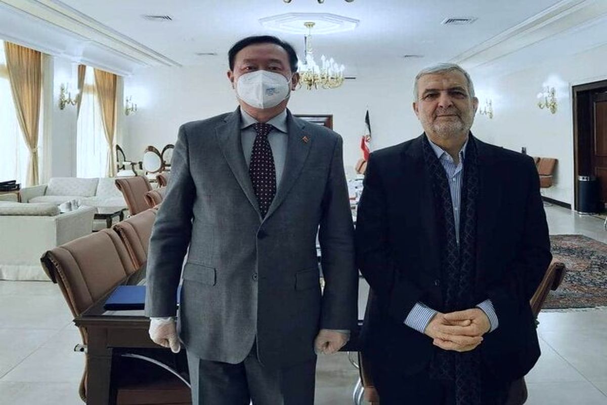 دیدار سفیر چین در تهران با کاظمی‌قمی