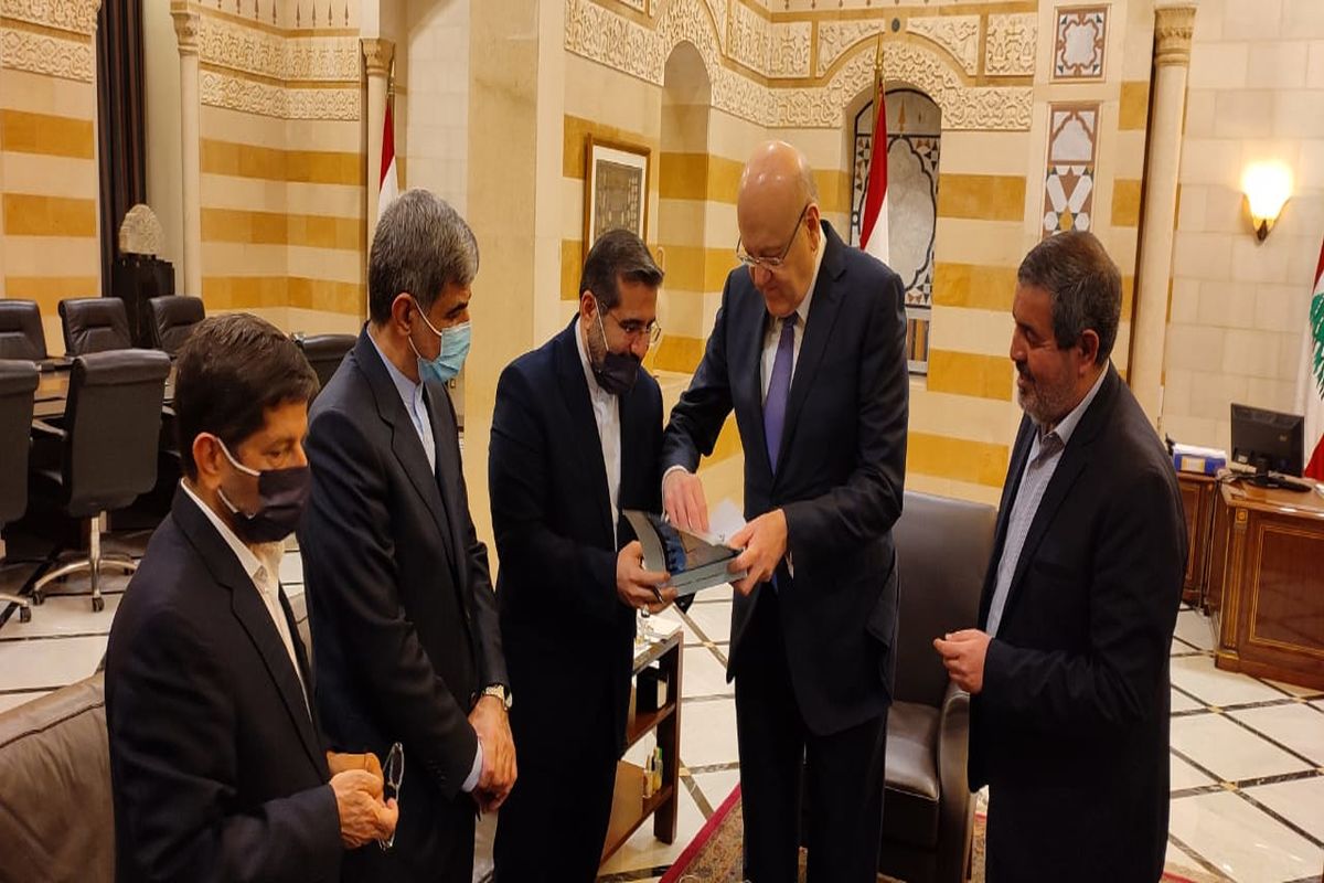 دیدار وزیر فرهنگ با رییس جمهور، رییس مجلس و نخست وزیر لبنان