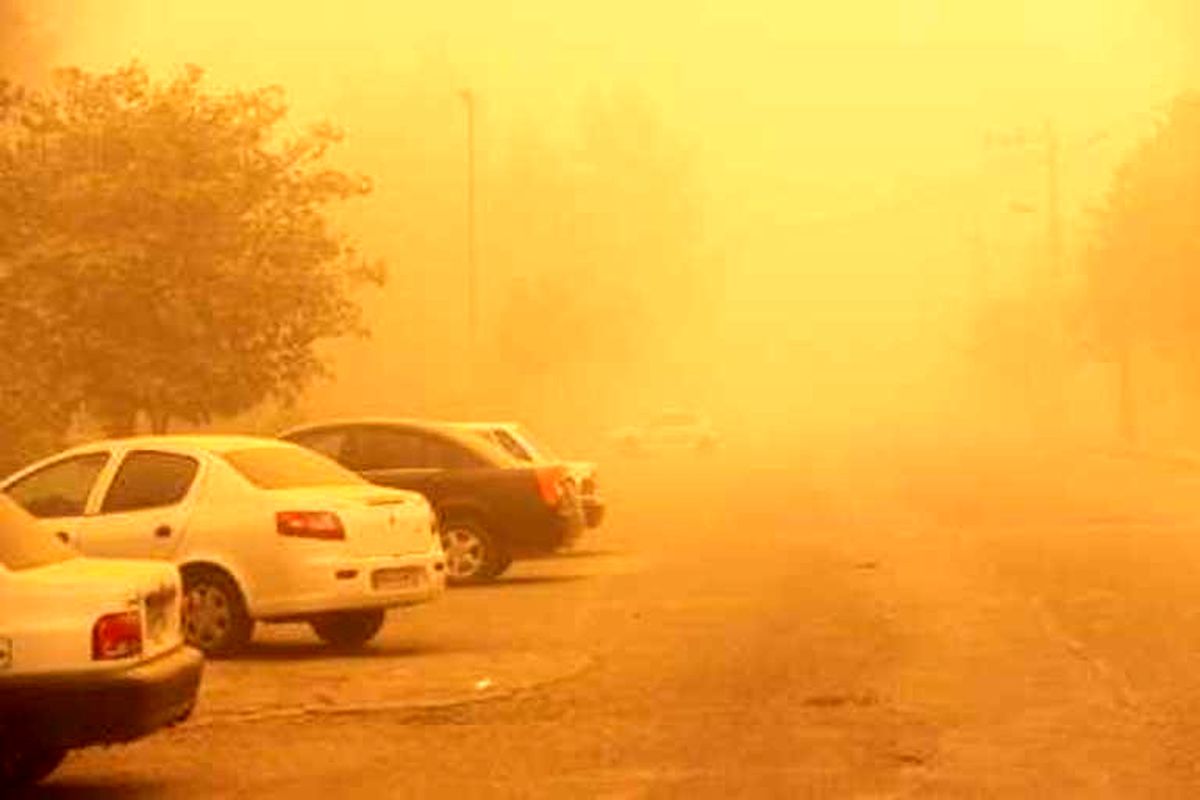 گرد و غبار خوزستان را فرامی گیرد