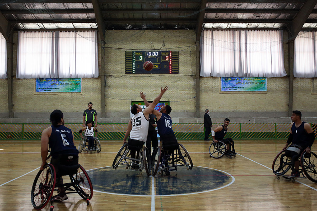 ورزشکار قزوینی در اردوی تیم ملی بسکتبال با ویلچر