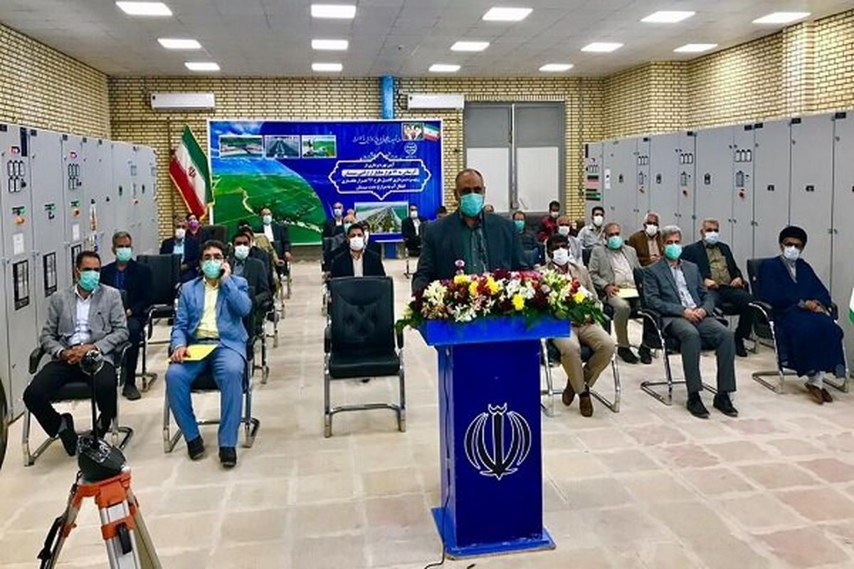 فاز دوم طرح آبرسانی دشت سیستان با دستور رئیس جمهور افتتاح شد