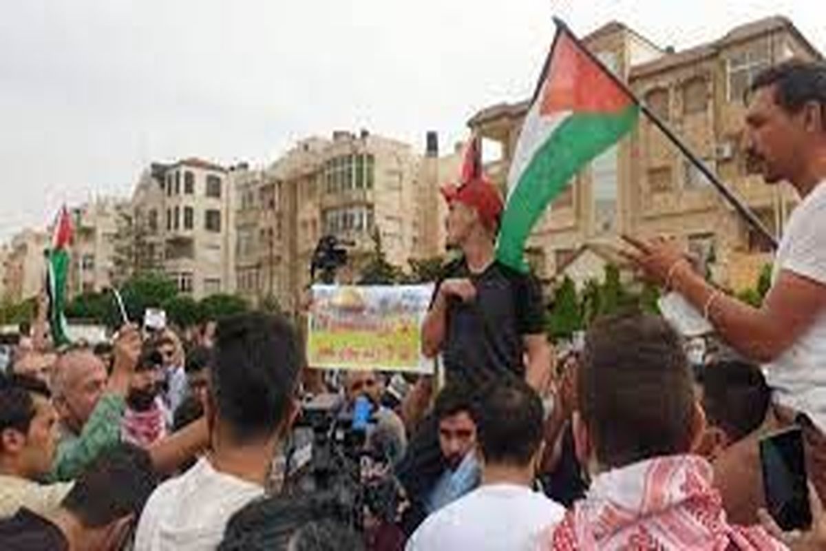 اقدامات خصمانه اسرائیل مردم اردن را به خیابان کشاند